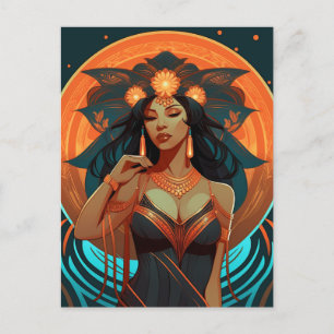 CARTE POSTALE INSPIRATION NATIVE #2