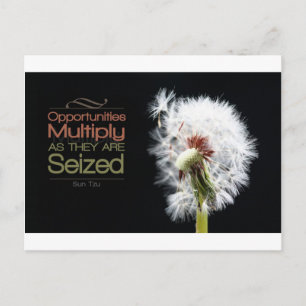 Carte Postale Inspiration   Sun Tzu