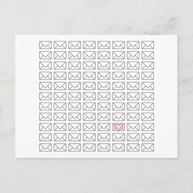Carte Postale Inspirational I Love vous note (Devant)