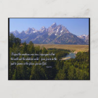 Inspirational PostCard - Tétons & Snake River