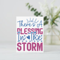 Inspirationnel Il Y A Une Bénédiction Dans La Temp