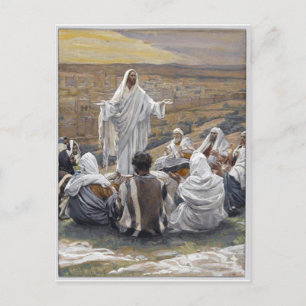 Carte Postale Inspirationnel Jésus Bible Foi Espoir Amour