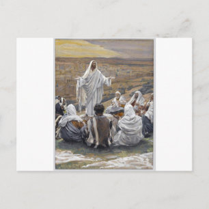 Carte Postale Inspirationnel Jésus Bible Foi Espoir Amour