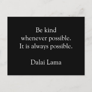 Carte postale Inspirationnelle - Regardez le côté 