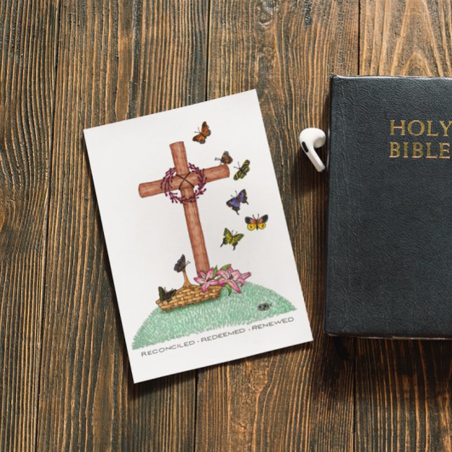 Carte postale Inspirationnelle renouvelée et récom (Créateur téléchargé)