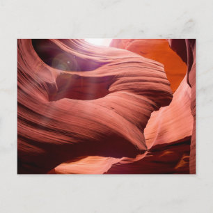 Carte Postale Inspirations naturelles Antelope Canyon Sun Peek