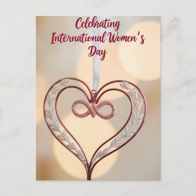 Carte Postale Inspire Inclusion Journée internationale des femme (Devant)