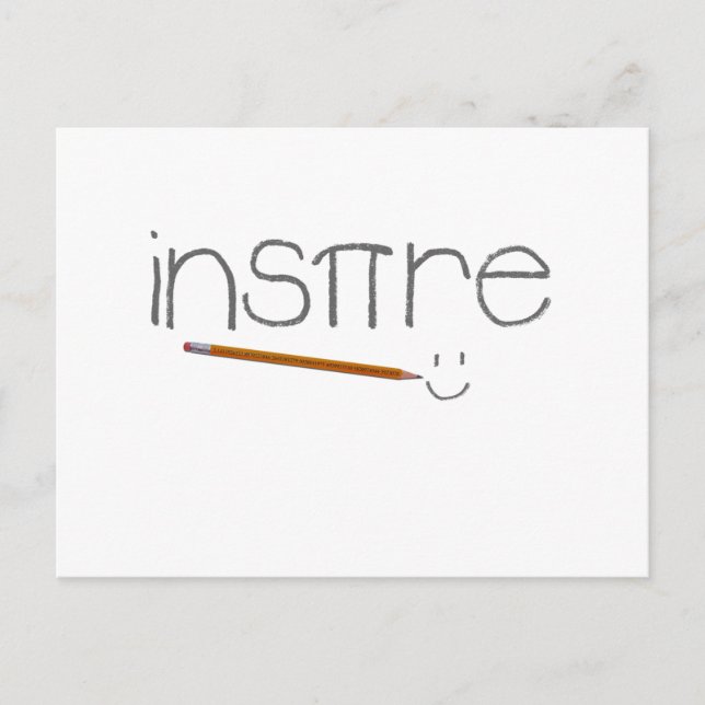 Carte Postale Inspire Math (Devant)