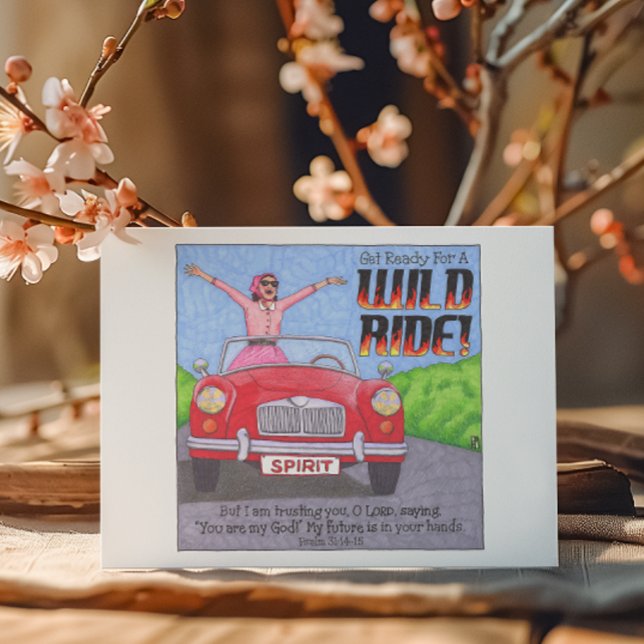 Carte postale inspirée Wild Ride (Créateur téléchargé)