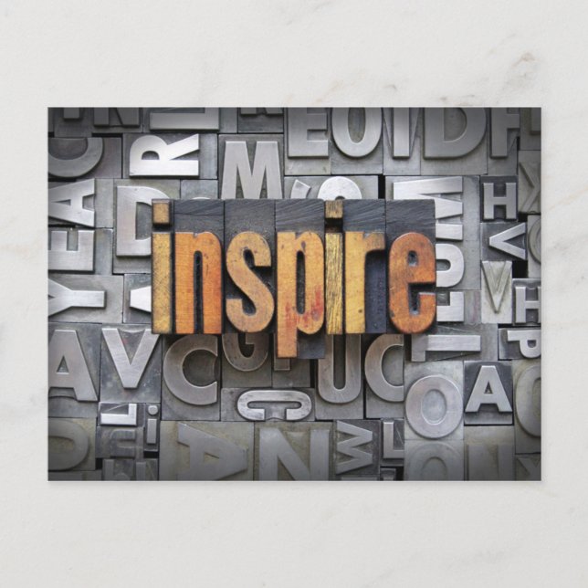 Carte Postale Inspirer (Devant)