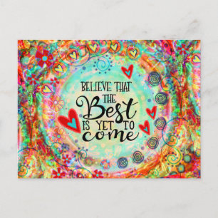 Carte Postale Inspirivity "Best is Not To Come"