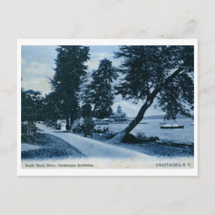 Carte Postale Institution, Chautauqua, NY Vintage