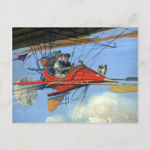 Carte Postale Instructeur de vol TOP