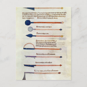 Carte Postale Instruments chirurgicaux d'un traité