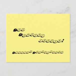 Carte postale Insulte Shakespeare