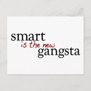 Carte Postale Intelligent Est Le Nouveau Gangsta