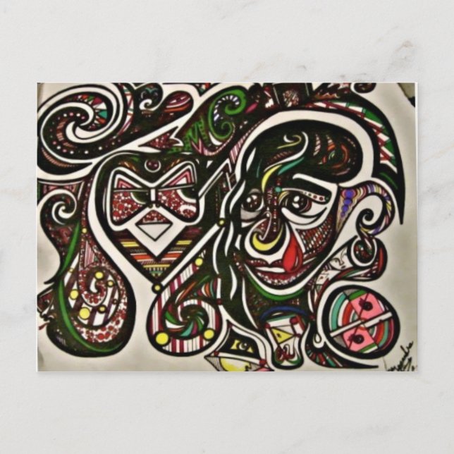 Carte Postale Interconnecté (Devant)