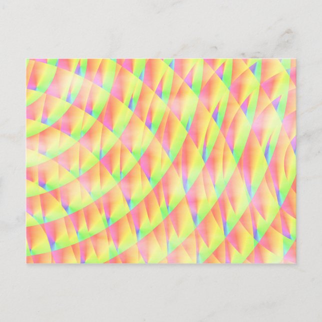 Carte Postale Interférence lumineuse par Kenneth Yoncich (Devant)