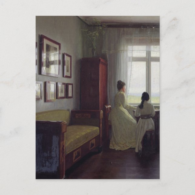 Carte Postale Intérieur, 1901 (Devant)