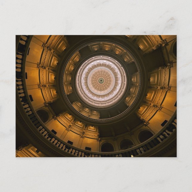 Carte Postale Intérieur de dôme historique à grande architecture (Devant)
