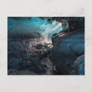 Carte Postale Intérieur de grotte de glace panoramique