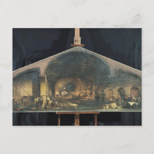 Carte Postale Intérieur de la Forge à Fourchambault