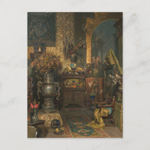 Carte Postale Intérieur de studio par Julius Victor Berg