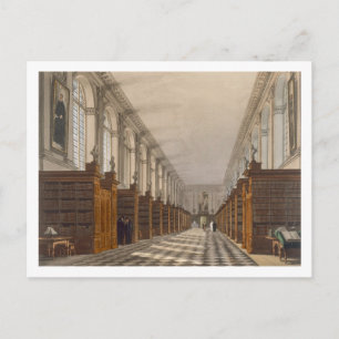 Carte Postale Intérieur de Trinity College Library, Cambridge, f