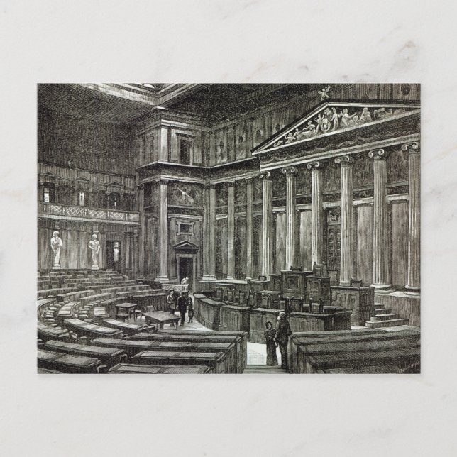 Carte Postale Intérieur des Chambres du Parlement, Vienne (Devant)