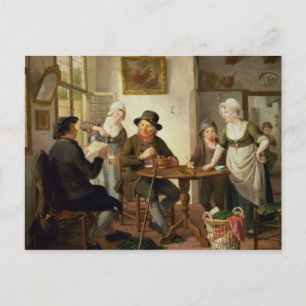 Carte Postale Intérieur du chalet