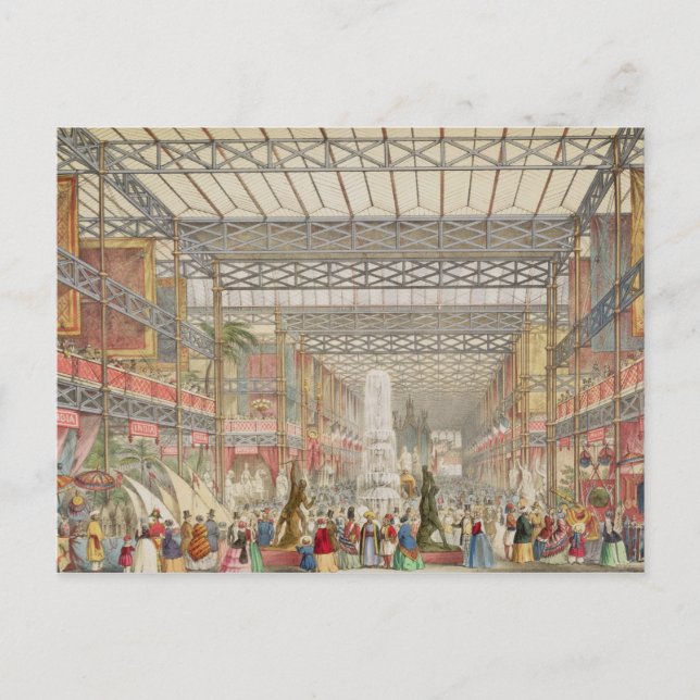 Carte Postale Intérieur du Crystal Palace, publié par Stannard a (Devant)