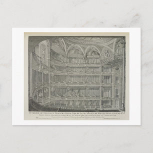 Carte Postale Intérieur du Late Theatre Royal, Drury Lane, dans