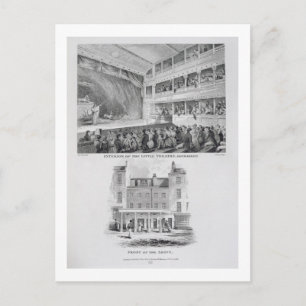 Carte Postale Intérieur du Little Theatre, Haymarket à Londres