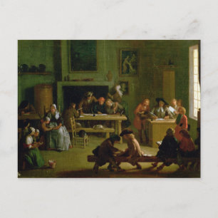 Carte Postale Intérieur d'une école