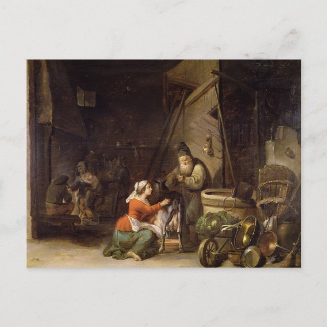 Carte Postale Intérieur rustique (Devant)