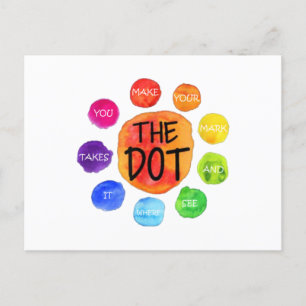 Carte Postale International dot day