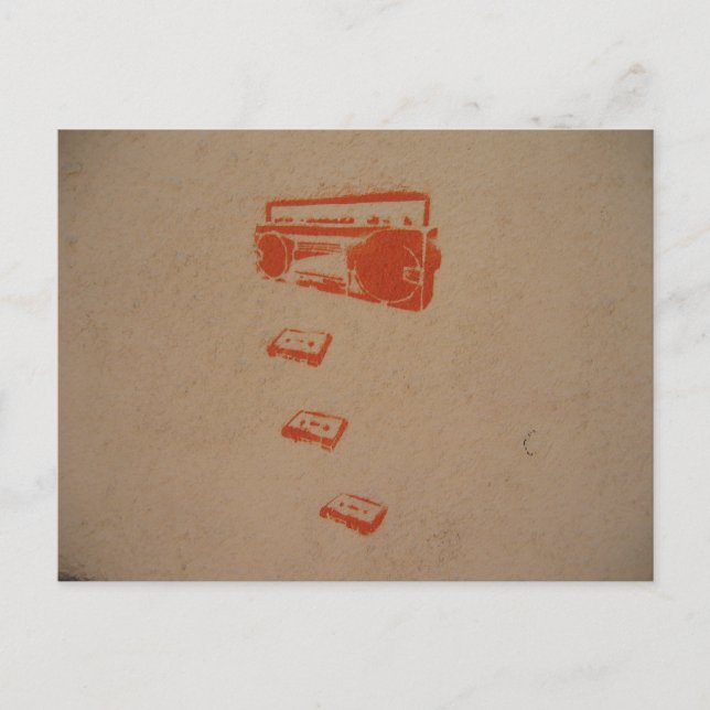 Carte postale internationale de graffiti (Devant)