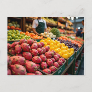 Carte Postale Interprétation artistique du marché d'Esquilino