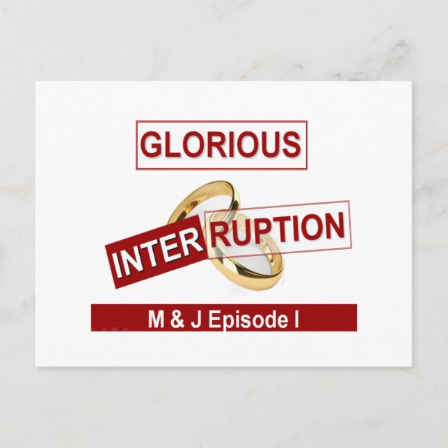 Carte Postale Interruption glorieuse : Un début en or (Devant)