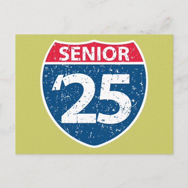 Carte postale Interstate Senior 25 (Devant)