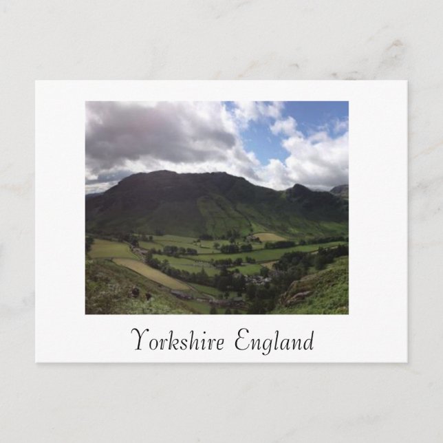Carte postale intitulée Yorkshire England (Devant)