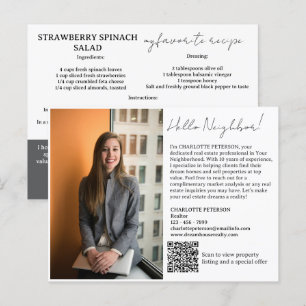 Carte Postale Introduction à l'immobilier avec recette