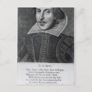 Carte Postale Introduction, "M. William Shakespeares