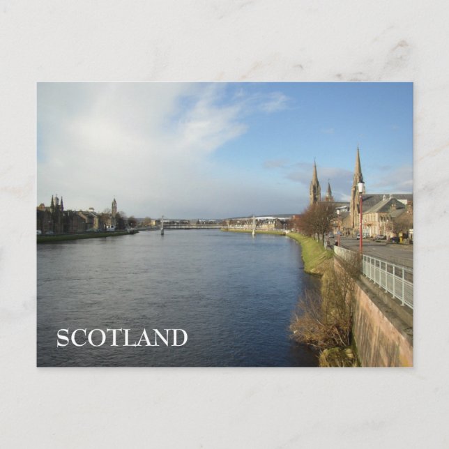 Carte Postale Inverness, Écosse (Devant)