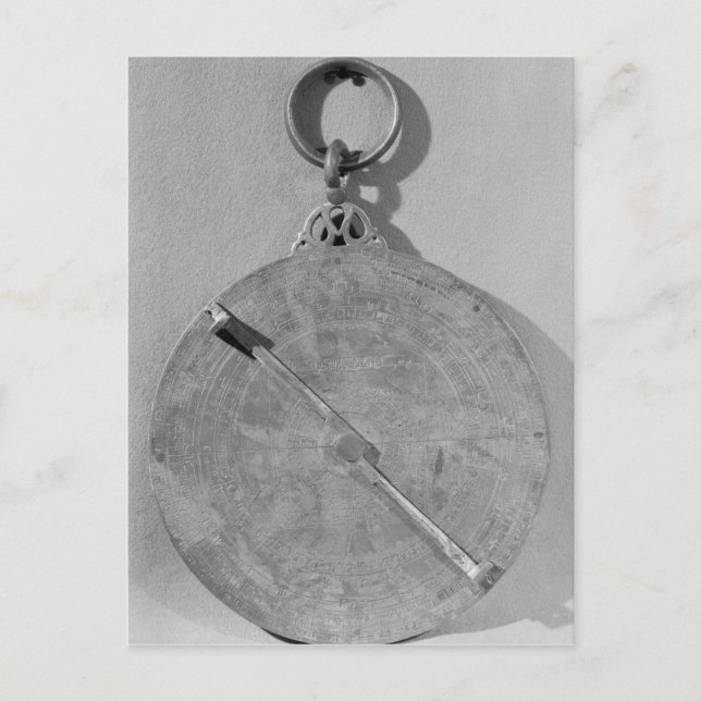Carte Postale Inverse d'un astrolabe maure, de Cordoue (Devant)