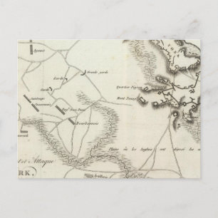 Carte Postale Investissement et attaque de York en Virginie