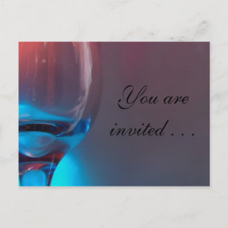 Carte Postale Invitation
