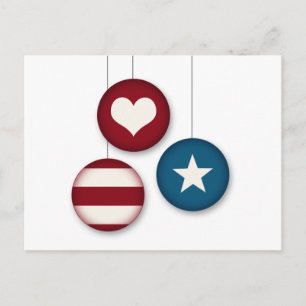 Carte postale Invitation 4 juillet