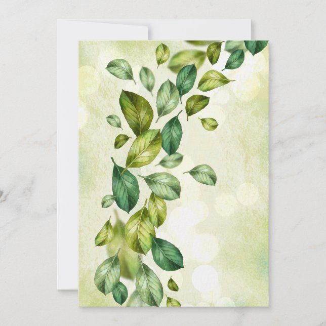 Carte postale Invitation 5" x 7" (Devant)