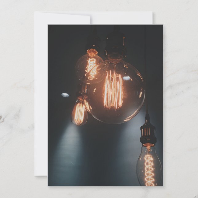 Carte postale Invitation 5" x 7" (Devant)